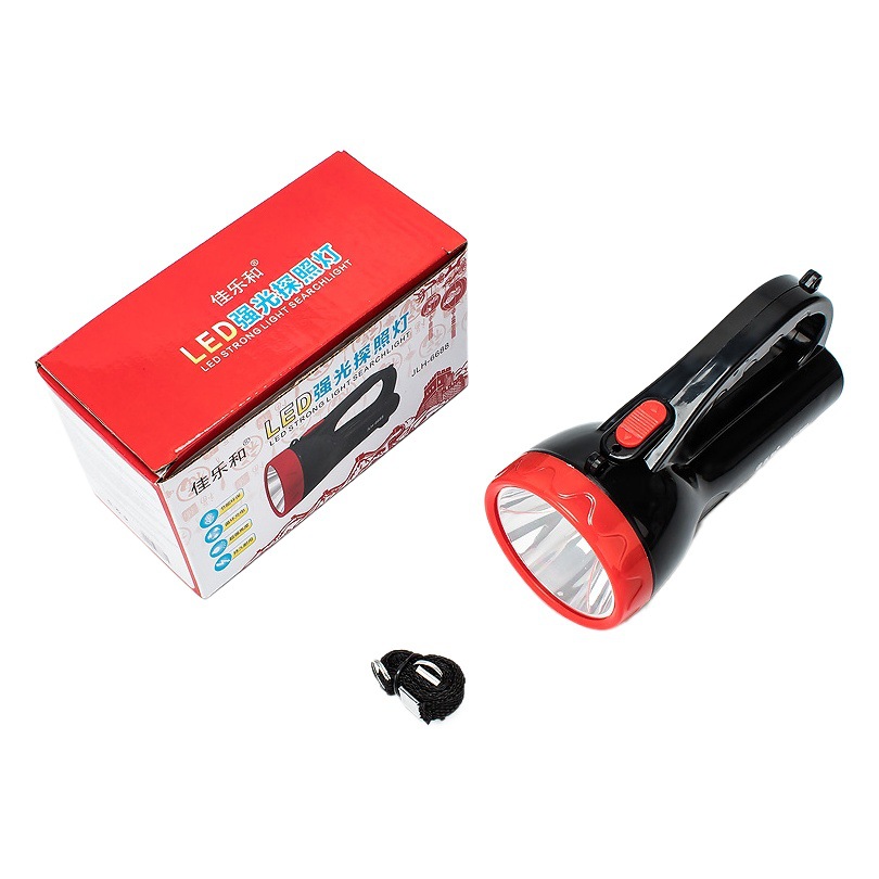 Led Spotlight Portable Flashlight Strong Light Rechargeable Outdoor Lighting Household Waterproof Fire Protection Wholesale Rechargeable