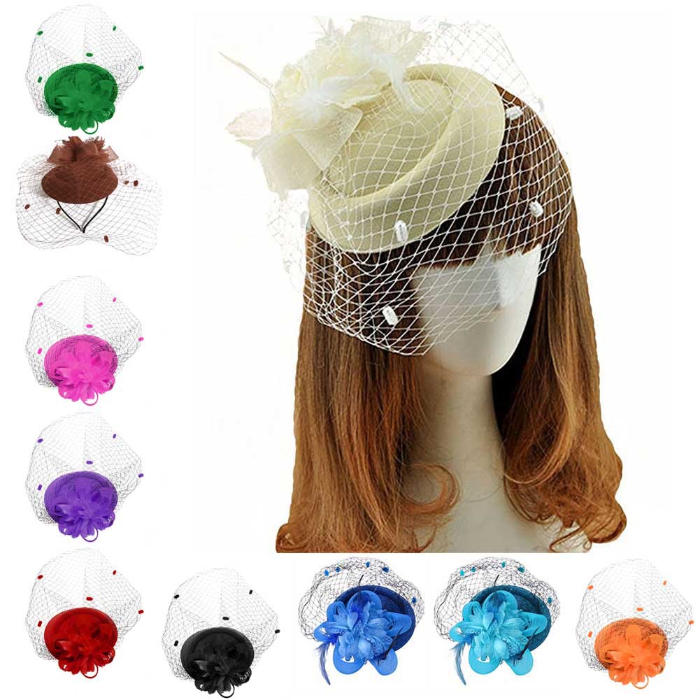 Headgear, Mesh Headgear, Small Hat, Hair Accessories, Children's Hair Accessories, Hair Accessories, Stage Gauze Jewelry, Hair Accessories, European and American
