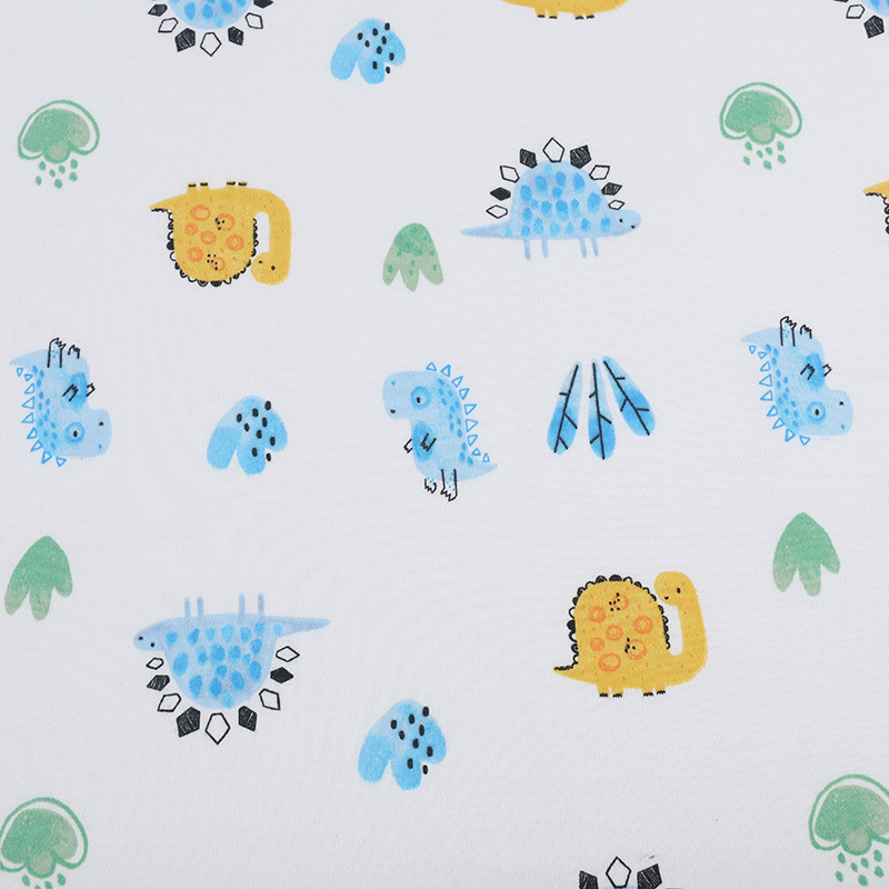 Picture of Baby Fabric 40S Cotton Printed Cotton Wool Knitted Double-sided Fabric Fabric Home Clothes Baby Clothes Fabric
