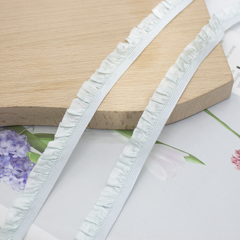 Picture of Bluebird 15mm Unilateral Auricularia Lace Ribbon Wrinkled Wrinkled Strap Ruffled Elaine Belt Baby Clothes Pet Clothes