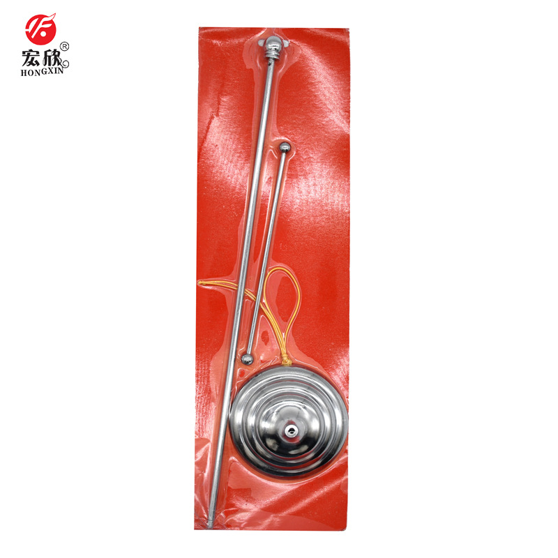 Picture of Table Flag Flagpole Metal Flag Seat Flagpole Flag Red Flag Ornaments Crossbar with Rope Single-pole Single-sided Flag Advertising Flagpole