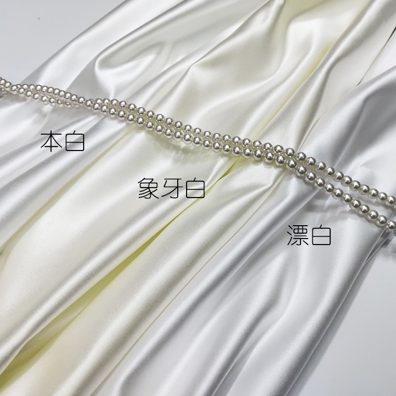 Picture of Taiwan dress wedding dress satin fabric clothing DIY fabric COS anime personality hand-painted tribute satin hard crisp non 395