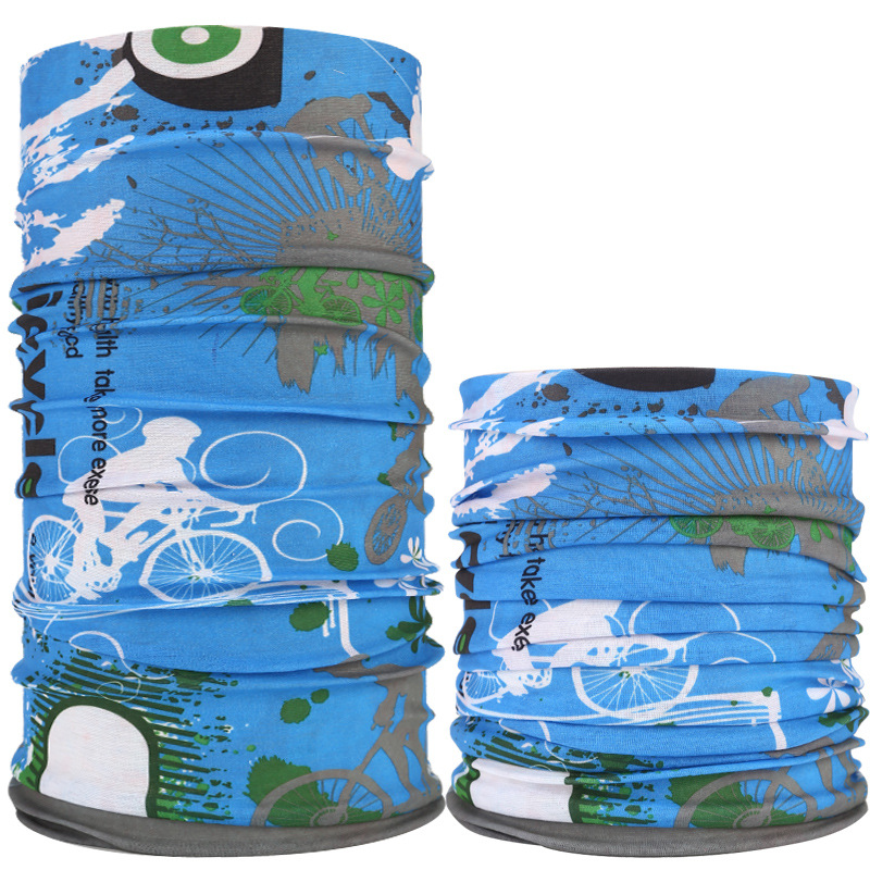 Picture of Outdoor Seamless Variety Magic Headscarf Men's and Women's Bicycle Riding Headscarf Mask Neck Set Windproof Scarf Summer Sun Protection