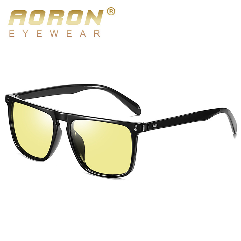 Picture of New AORON Polarized Sunglasses PC Glasses Fashion Colorful Rice Nail Color Changing Sunglasses for Wholesale A627