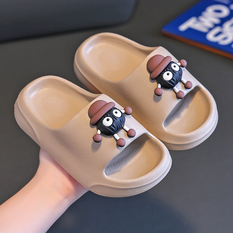 Children's Slippers Thick Bottom Bathroom Eva Stomp Dung Home Non-slip Non-stinky Feet Home Indoor Wholesale for Men and Women