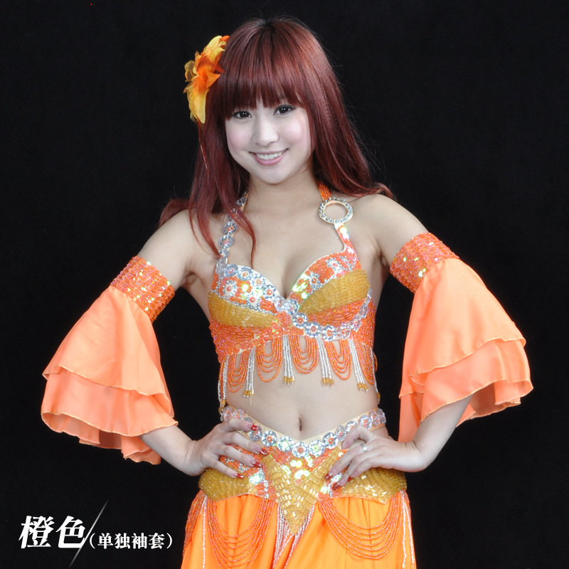 Picture of Double-Layer Sleeves, Belly Dance Swing Sleeves, Beaded Embroidery Sleeves, Watch Performance Costumes, Sleeves, Source Factory Direct Sales