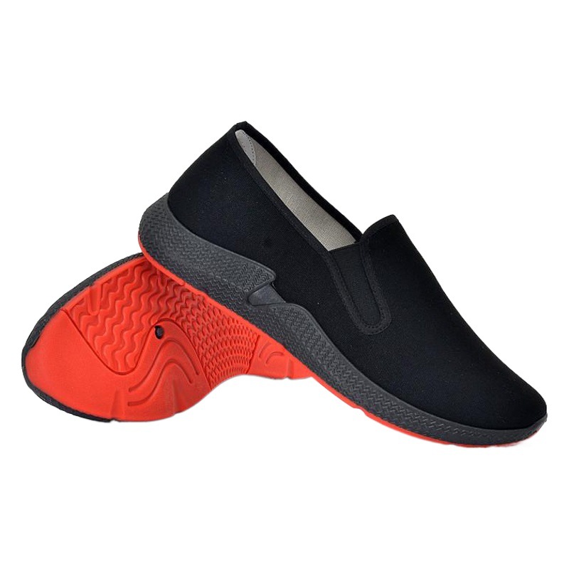 Old Beijing Cloth Shoes Trendy Spring and Summer Breathable Soft Sole Men's Slip-on Work Shoes Casual Men's Cloth Shoes for Foreign Trade