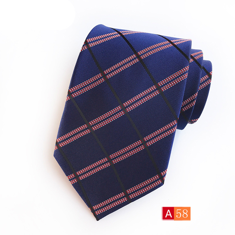 Picture of Source Factory Hot Jacquard Fabric Tie Men's Dress Business Suit Accessories Tie Wholesale