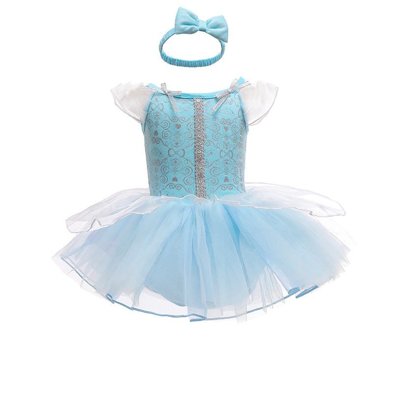 Picture of Halloween Children's Clothing, Short-Sleeved Pullover, Baby Baby Hooded Princess Jumpsuit, Romper Dress