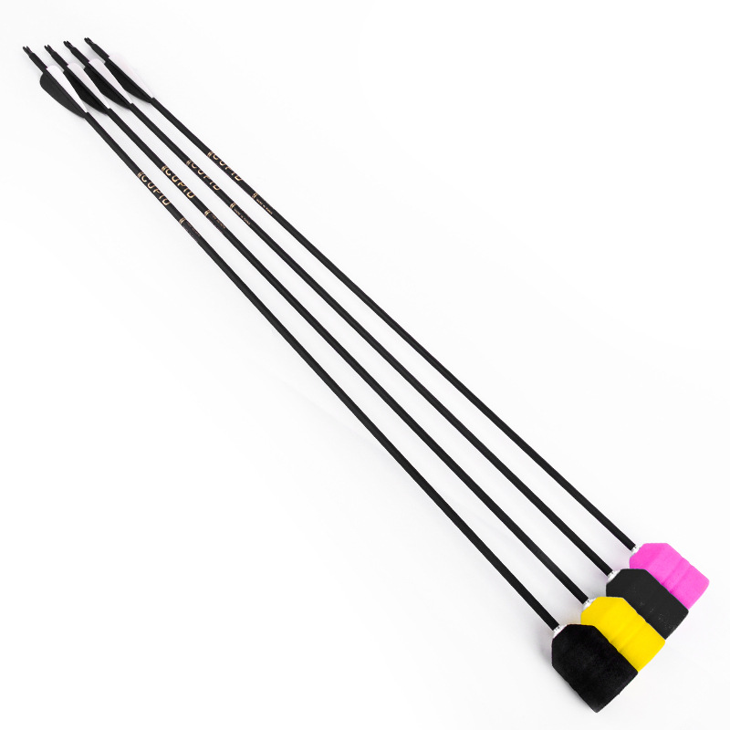 Picture of Outdoor real CS bow and arrow fighting game sponge arrow attack and defense arrow mixed carbon arrow Rod sponge arrow in stock wholesale