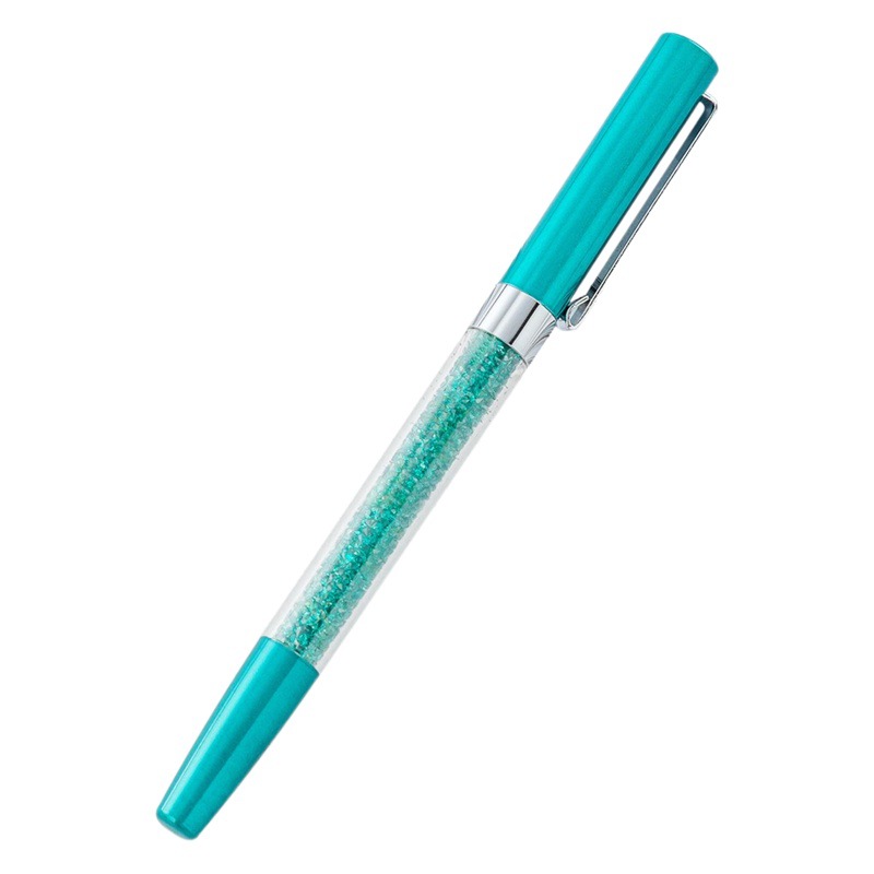 Business crystal pen printing enterprise LOGO office crystal pen gift pen metal pen wholesale