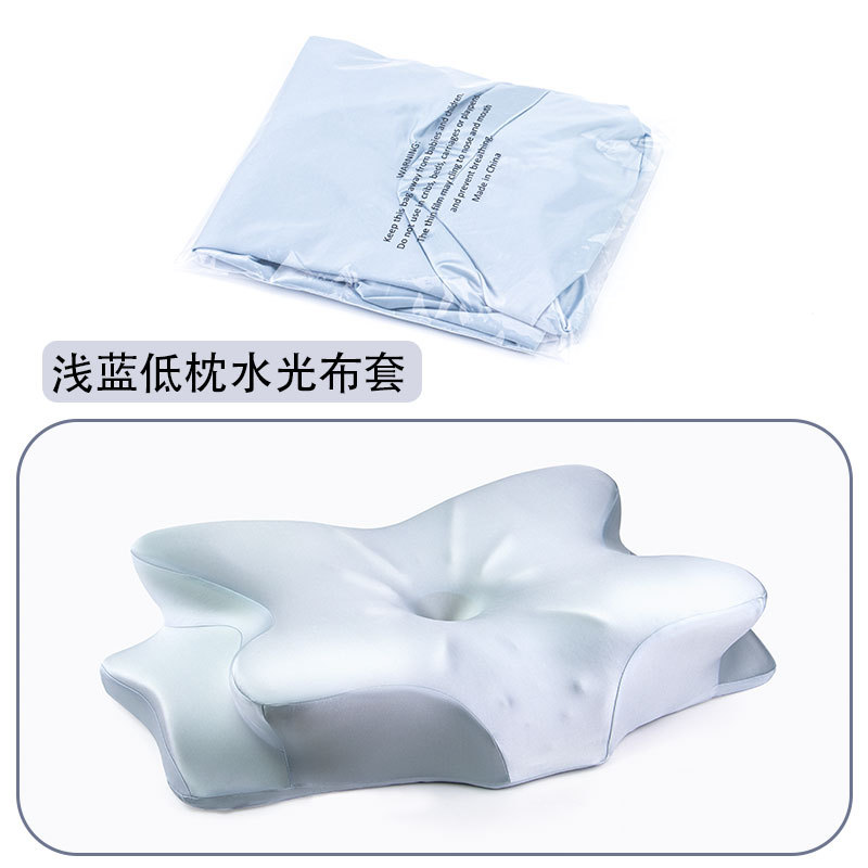 Picture of Butterfly Pillow Pillow Case Amazon Butterfly Pillow Ice Silk Cloth Pillow Case Hotel Simple Slow Rebound Memory Pillow Cloth Cover