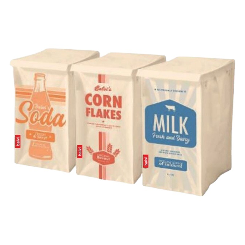 Foreign Trade Non-Woven Fabric Shopping Bag Kitchen Garbage Classification Bag Dimpa Model with Lid Portable Tote Bag