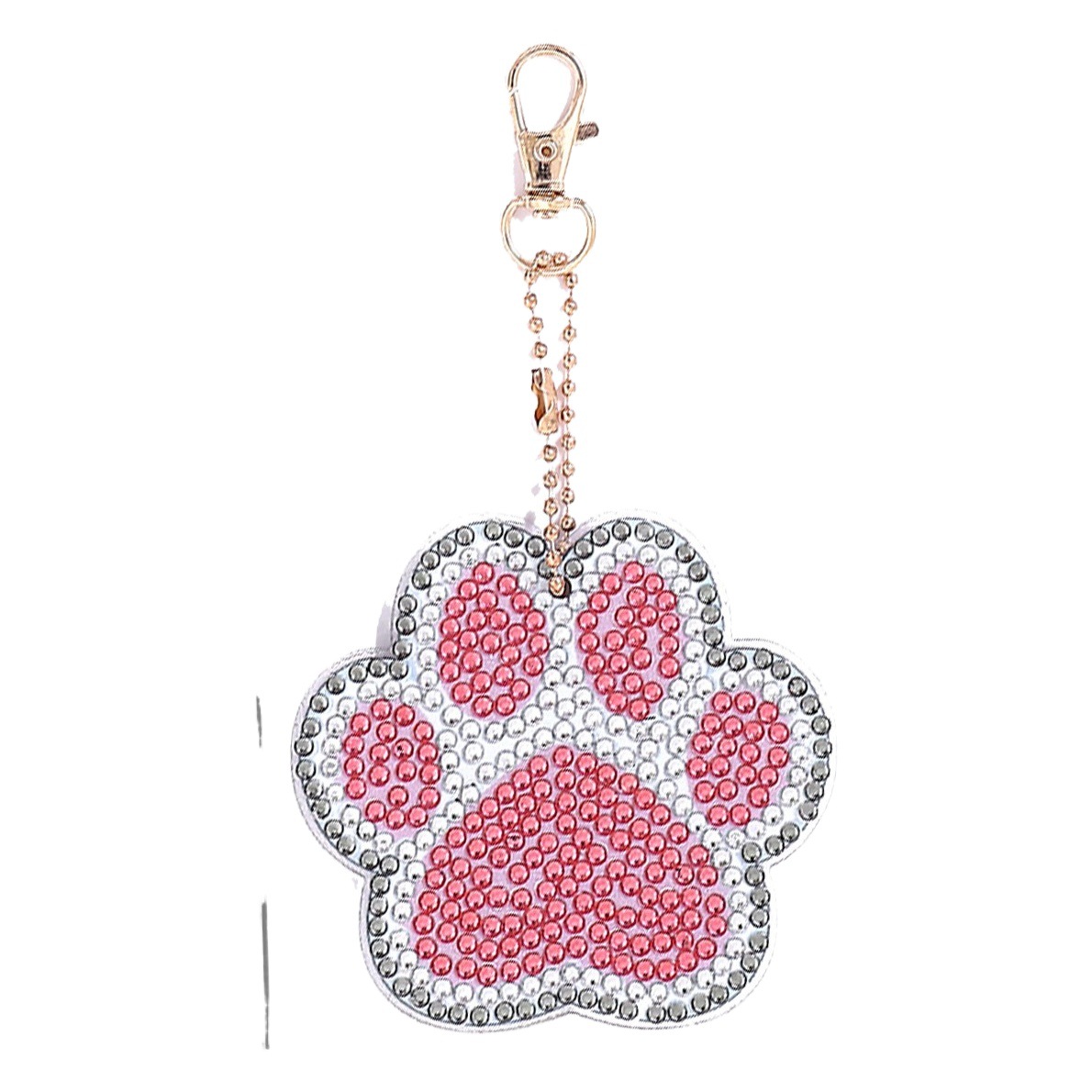 8 diamond painting keychain diamond art keychain painting double-sided DIY full drill Diamond painting Claw Claw