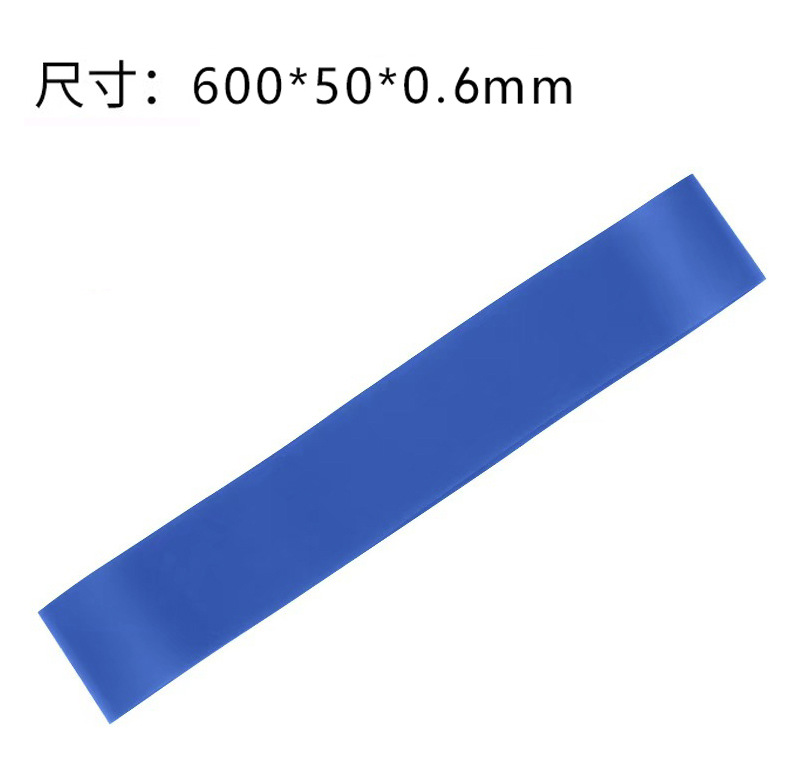 Picture of 0.6mm Kidsren's Seat Beach Chair Elastic Band Leg Rehabilitation Training Posture Fitness Elastic Circle Resistance Band