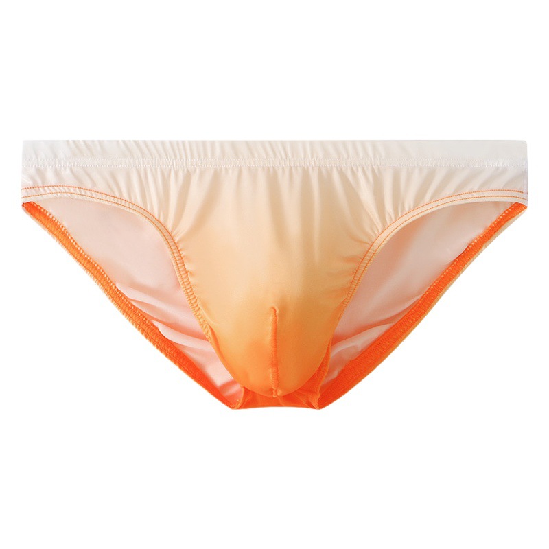 Wholesale foreign trade men's briefs one-piece underwear sexy low waist youth loose underwear gradient pants