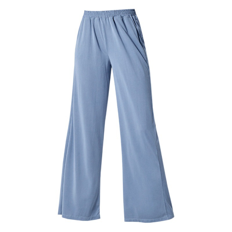 Dancing Pants Female Adult Training Pants Straight Leg Wide Leg Pants Classical Body Yoga Clothing Modern Dance High Waist Long Pants
