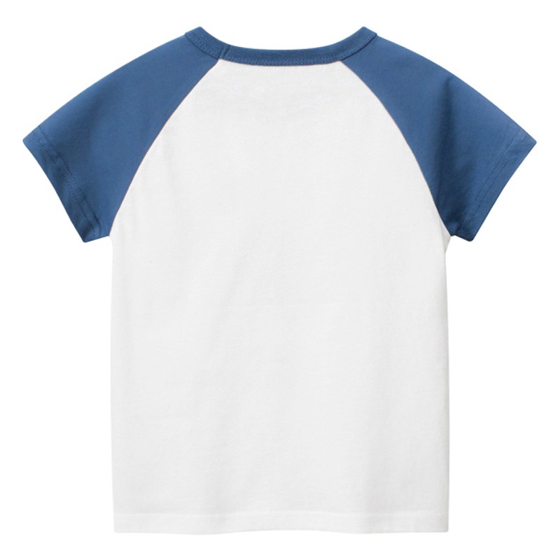 27Kids Kidsren's Clothing Summer New 2025 Men's Short-Sleeved T-Shirts Baby Clothes Kidsren's Clothing Wholesale First-Hand Supply