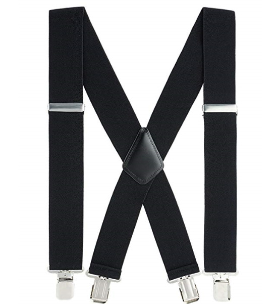 Picture of Cross mirror e-commerce men's strap clip widened 5.0cm suspenders adult men's work strap clip men's strap