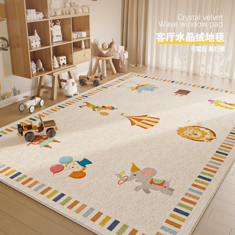Carpet Living Room Parking Lot Kidsren's Reading Area Room Layout Early Education Center Climbing Mat Bedroom Study Floor Mat