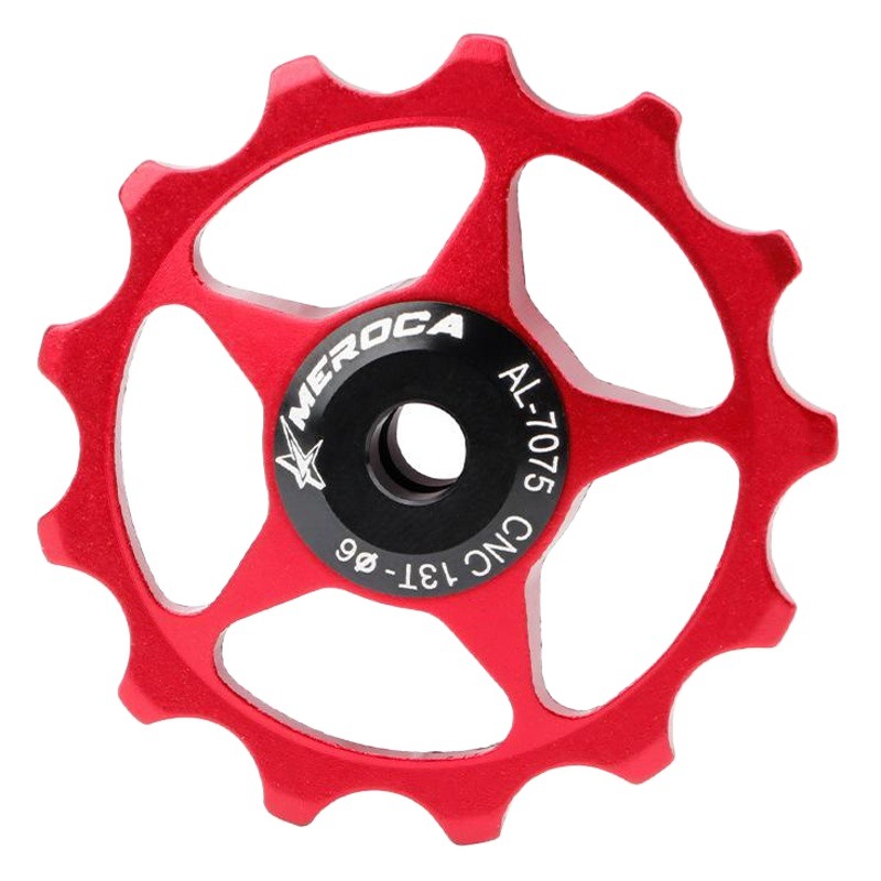 Cross-border MEROCA mountain bike road bike rear dial guide wheel 11t/13T metal bearing Peilin guide wheel