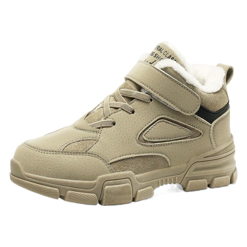 2025 new children's cotton shoes boys winter warm fleece-lined boots baby thickened northeast winter shoes snow boots 13