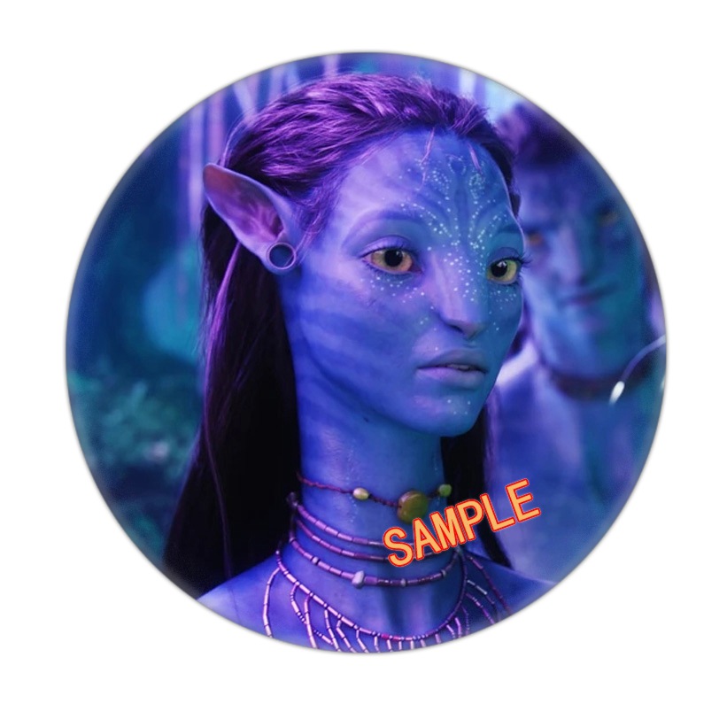 Picture of New Avatar 2 Movie Surrounding Badge Yum Tinplate Brooch 1-36