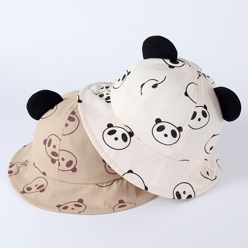 Baby's Hat Spring and Autumn Thin Baby Sunshade Basin Hat Korean Summer Children's Sunscreen Boyfriend Hat Trendy for Boys and Girls