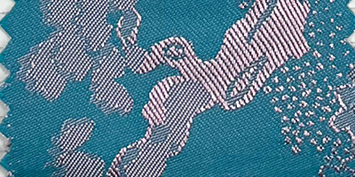 Picture of Human Silk National Style Woven Jacquard Fabric Breathable Dry Fast Cheongsam Fashion dress Jacquard Fabric