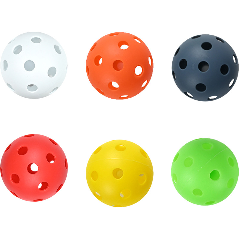 Picture of Indoor and outdoor peak ball 72mm26 hole Pickleball hole ball sports practice baseball injection molding