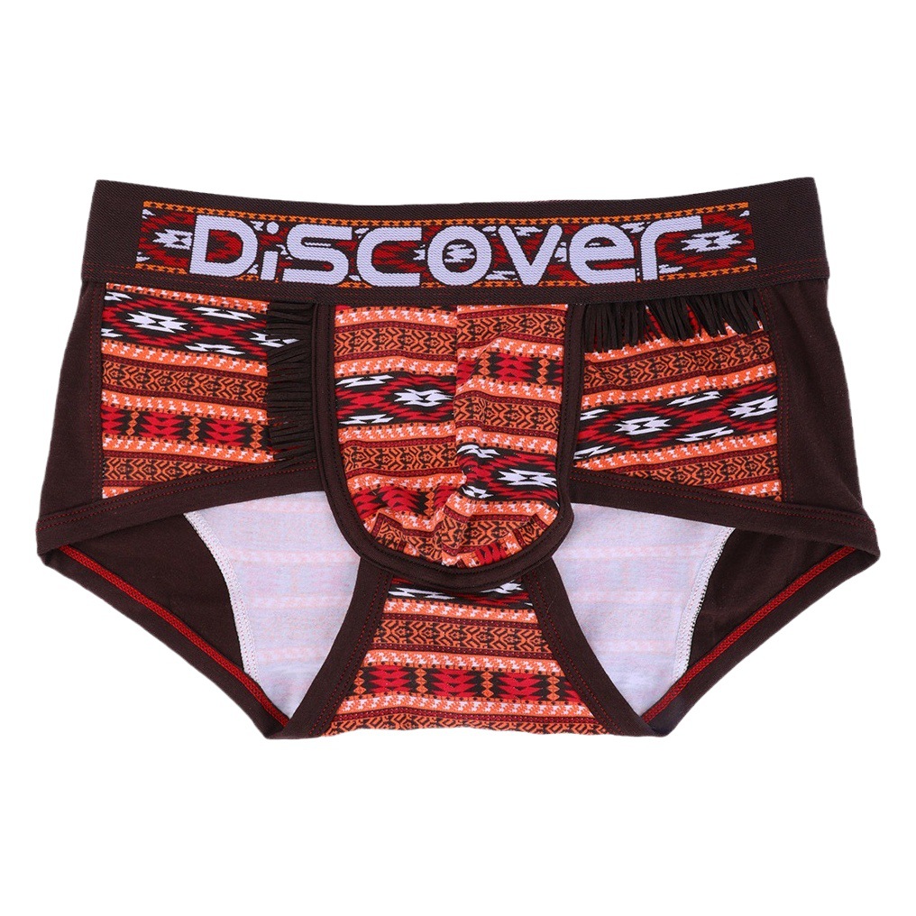 Men's Underwear Men's Cotton Arrow Pants Boxer Boxer Boxer Shorts Breathable U Pocket Personalized Fashionable Youth Boxer Shorts