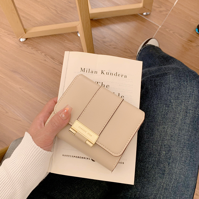 Picture of 2025 Cross-Border New Small Wallet Women's High-End Small Foldableing Wallet Short Zipper 70% off Clutch Bag for Women