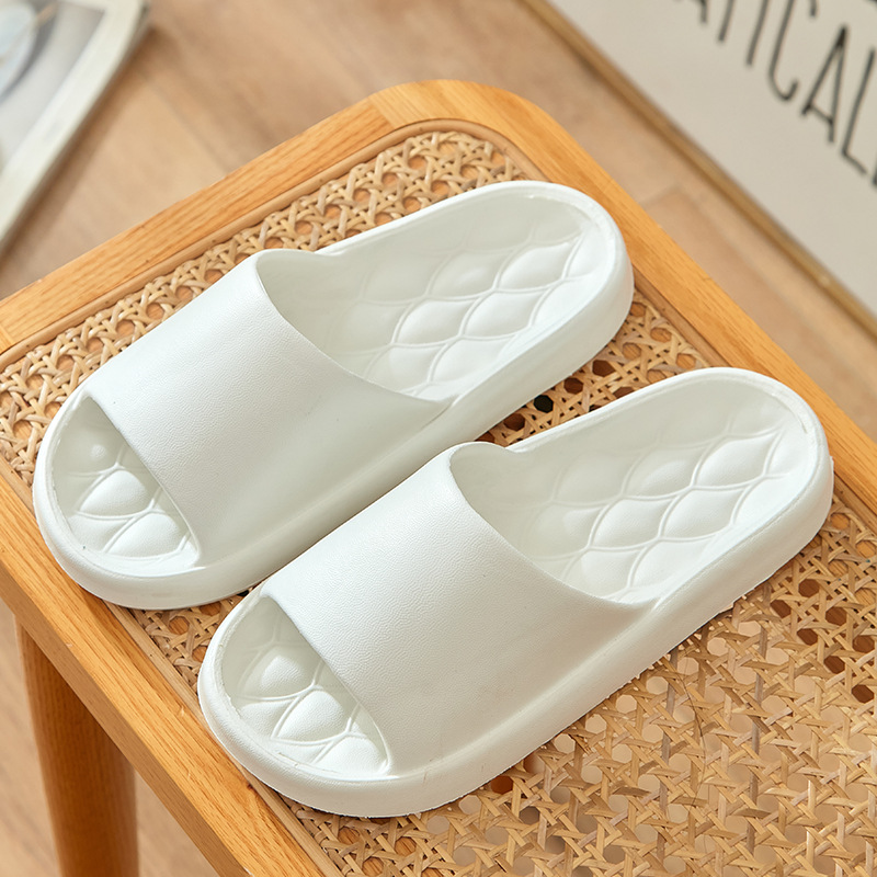 Picture of Slip-on slippers men's summer home bathroom bath non-slip couple home slippers
