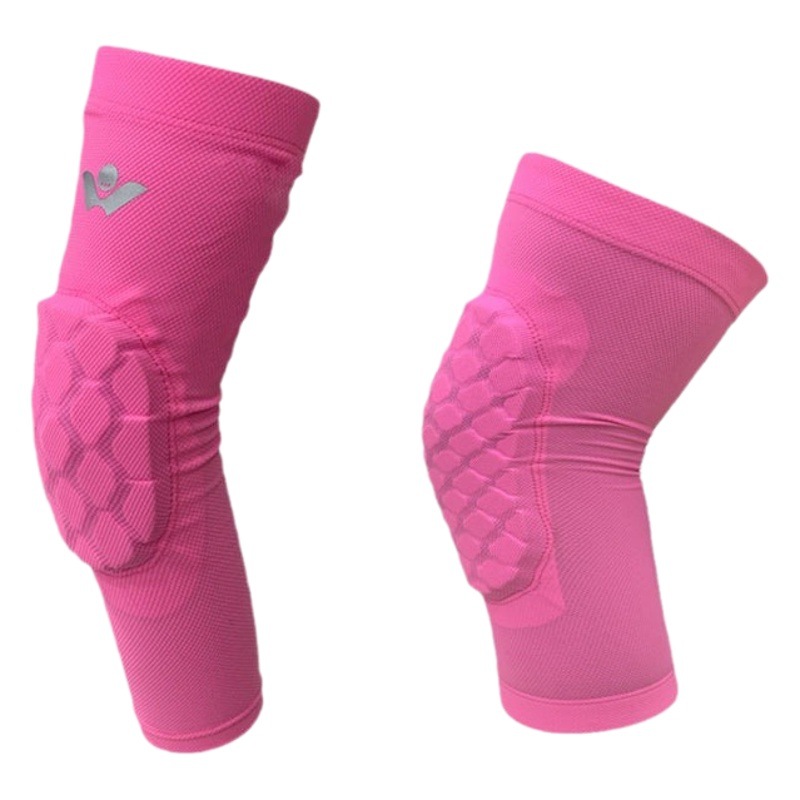 Teenagers and Children's Sports Honeycomb Elbow Pads and Knee Pads Basketball Cycling Dance Summer Breathable Anti-Collision Joint Sleeves Wholesale