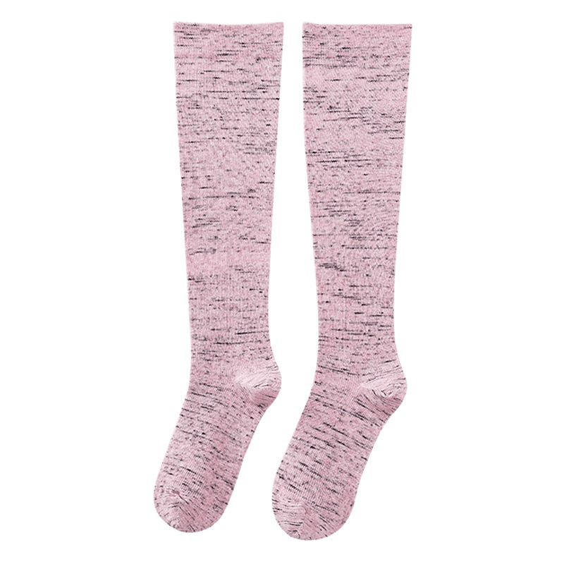 Meikes calf socks women fashion casual compression socks sports fitness compression socks long tube micro compression elastic socks wholesale