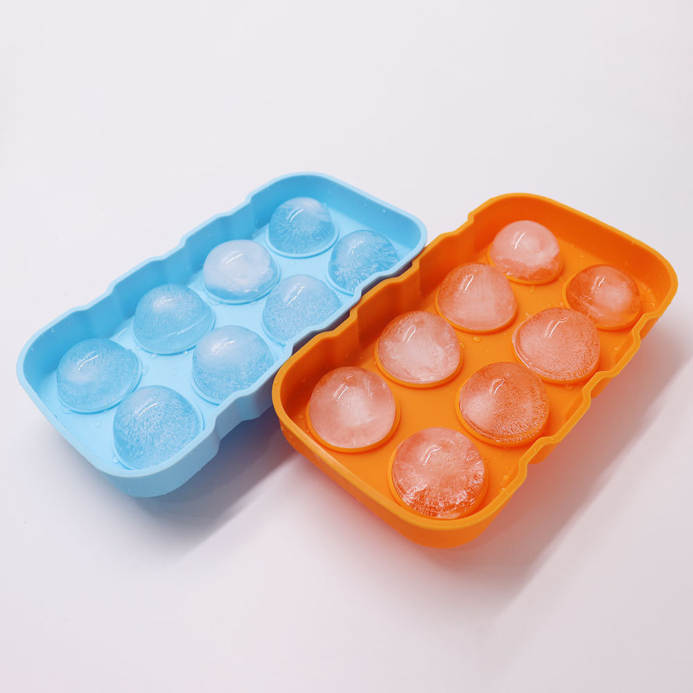 Picture of Amazon Direct Supply 8-hole Silicone Ice Ball Mold Cross-border Platinum Silicone Ice Block Mold Bar Round Ice Mold