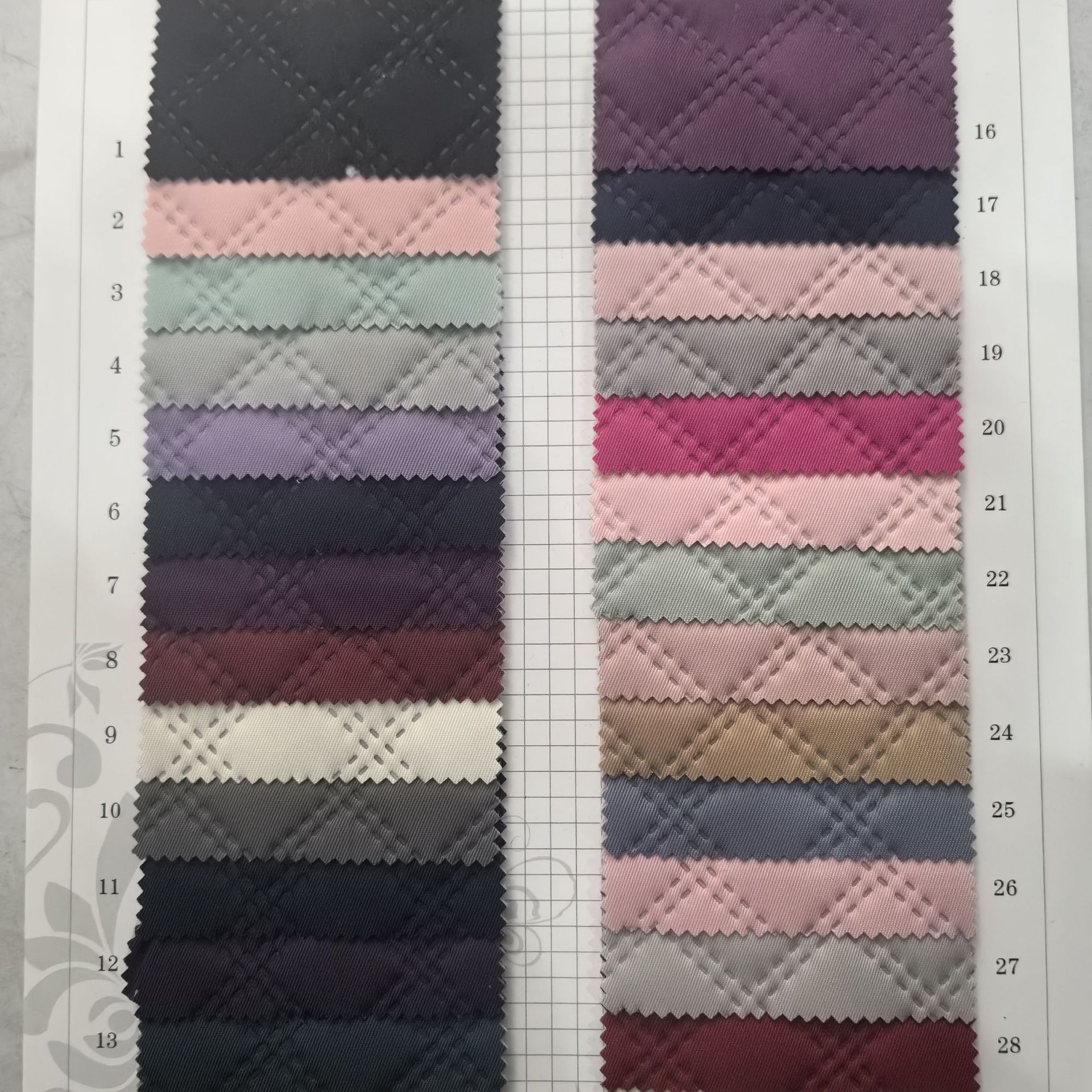 Pet mat fabric ultrasonic 290 twill oxford cloth ultrasonic pressed cotton car dog mat fabric quilted quilted