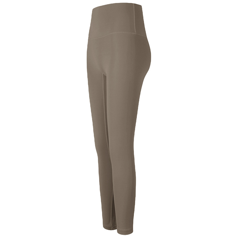 Picture of Cross-border High Waist Hip-lifting Tight Sports Pants No-mark Naked Yoga Pants Abdominal Tight Running Outer Wear Spring and Autumn