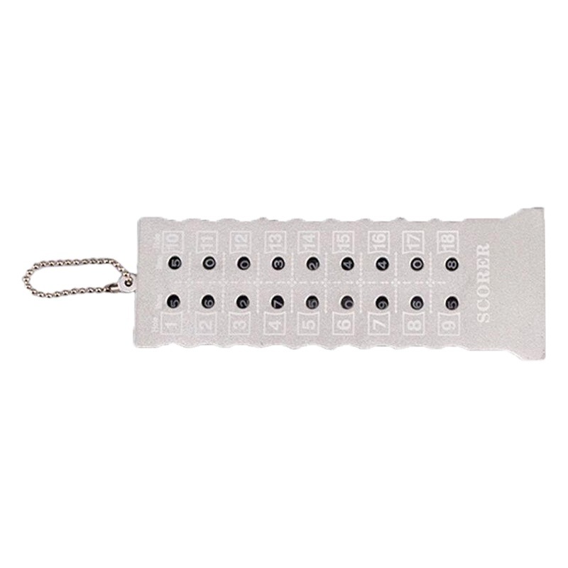 PGM golf scorer gold 18 holes square scorer scorer golf accessories