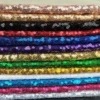 3mm Sequin Gold Thread Floral Mesh Sequin Embroidery Fabric Clothing Accessories Tablecloth Decorative Fabric Sequin Embroidery