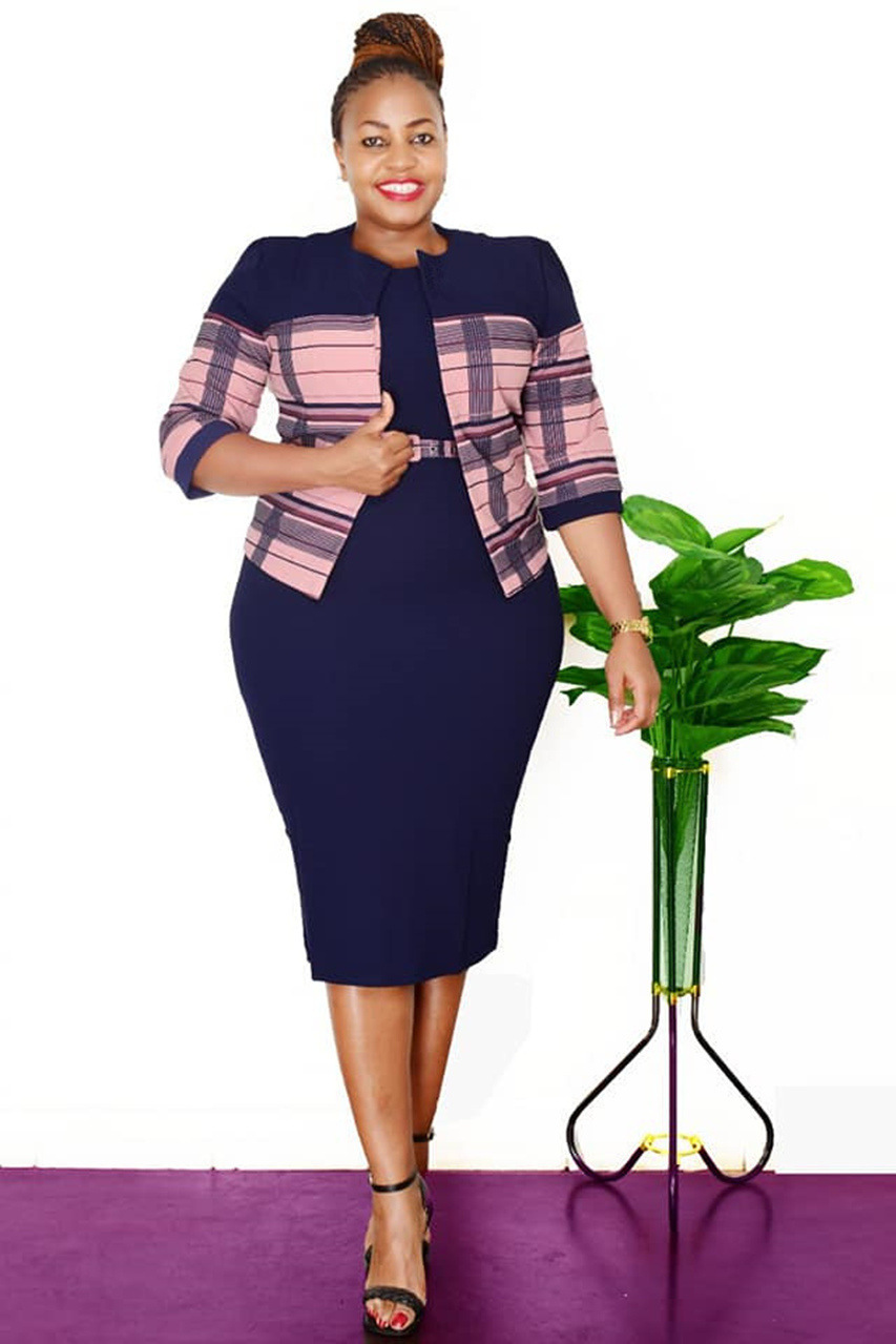 Picture of 2XL 6XL African plus size cross-border foreign trade women's autumn new coat dress two-piece JX514