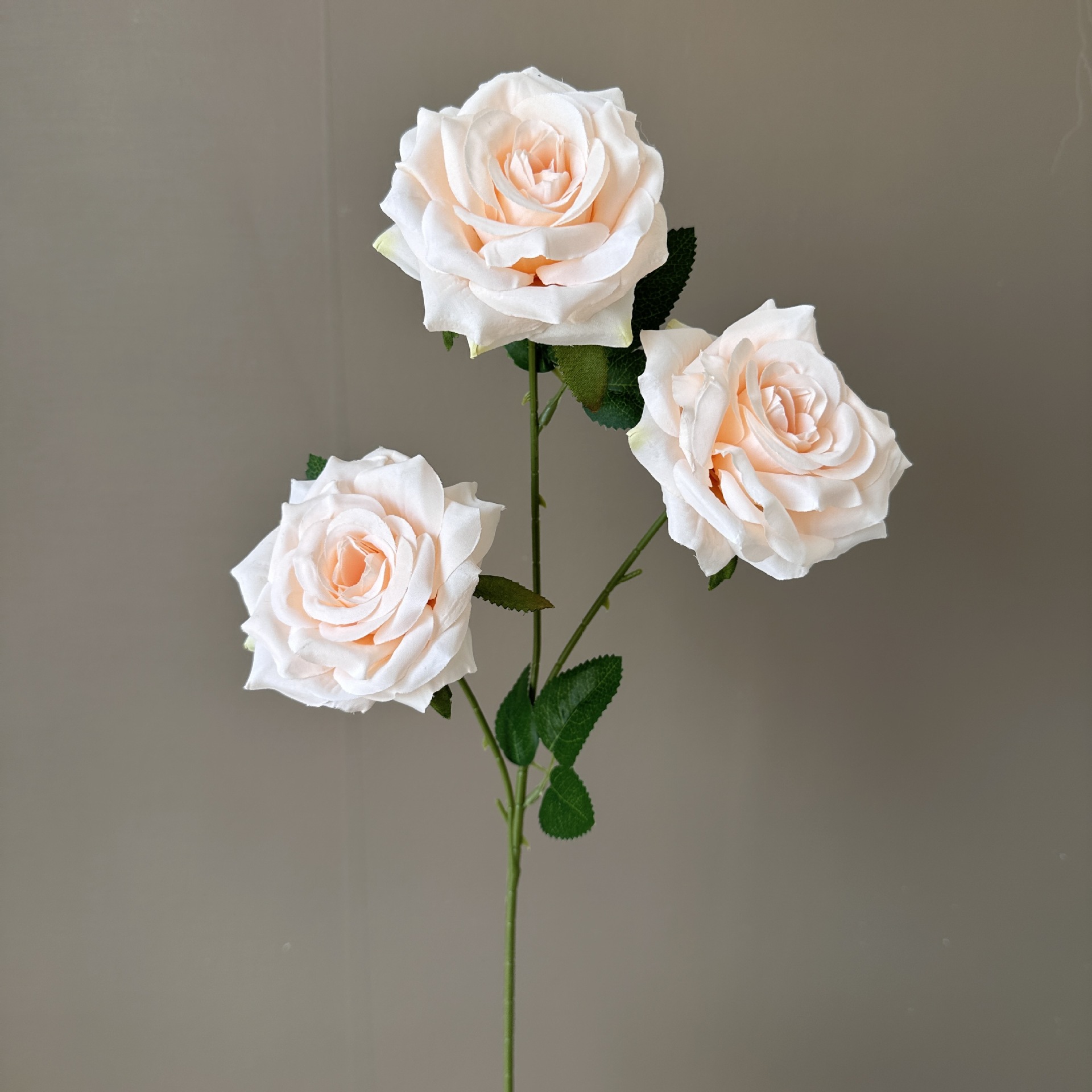 Picture of New 3-Head Diamond Rose Artificial Flower Wedding Hall Decorative Flower Artificial Flower Amazon Export Bouquet Rose Flower