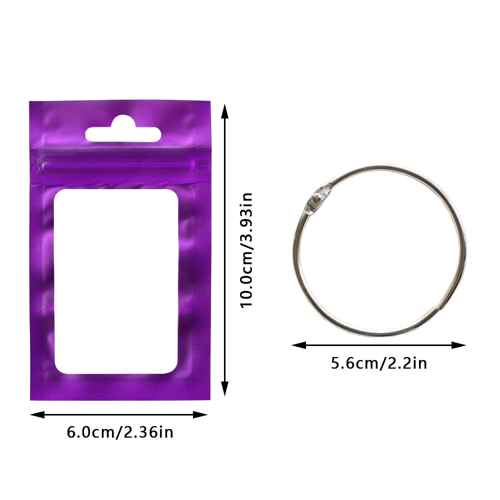 Picture of Diamond Painting Storage Bag Color Drill Bag Storage Bag DIY New Self-sealing Bag Color Number Sticker suit