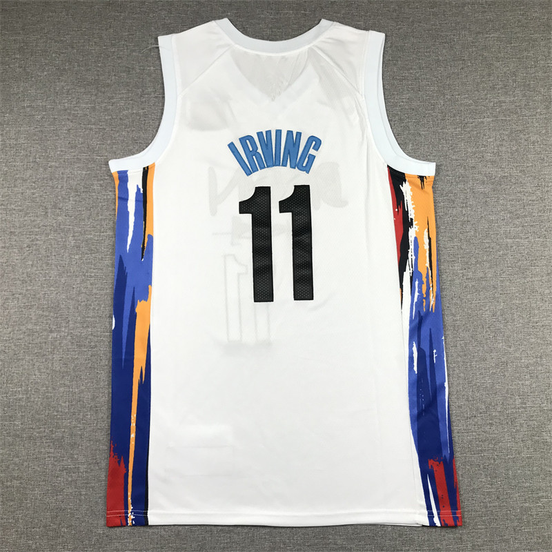 in stock Basketball Jersey 2023 New Season Nets Team No.7 Durant No.11 Irving Basketball Uniform Training Uniform