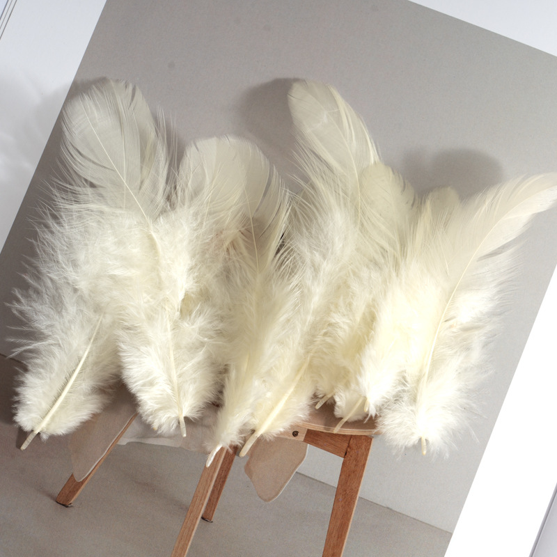 Picture of Colorful Small Feather Turkey Feather DIY Crafts Jewelry Decoration Wave Ball Gift Box DIY Filling Material