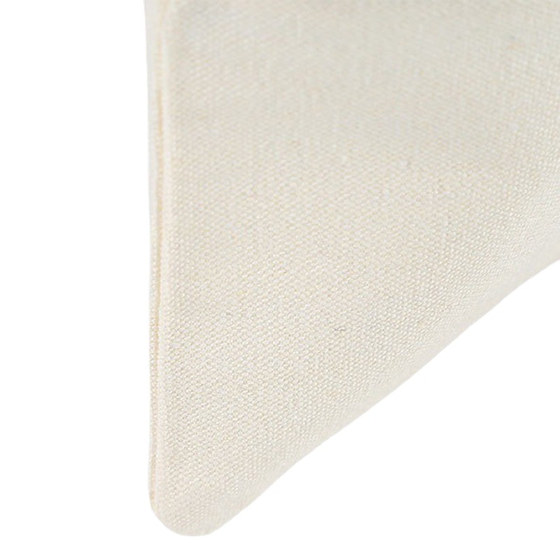 Cross-border student zipper blank canvas pencil case custom simple storage change large capacity women's cosmetic bag in stock