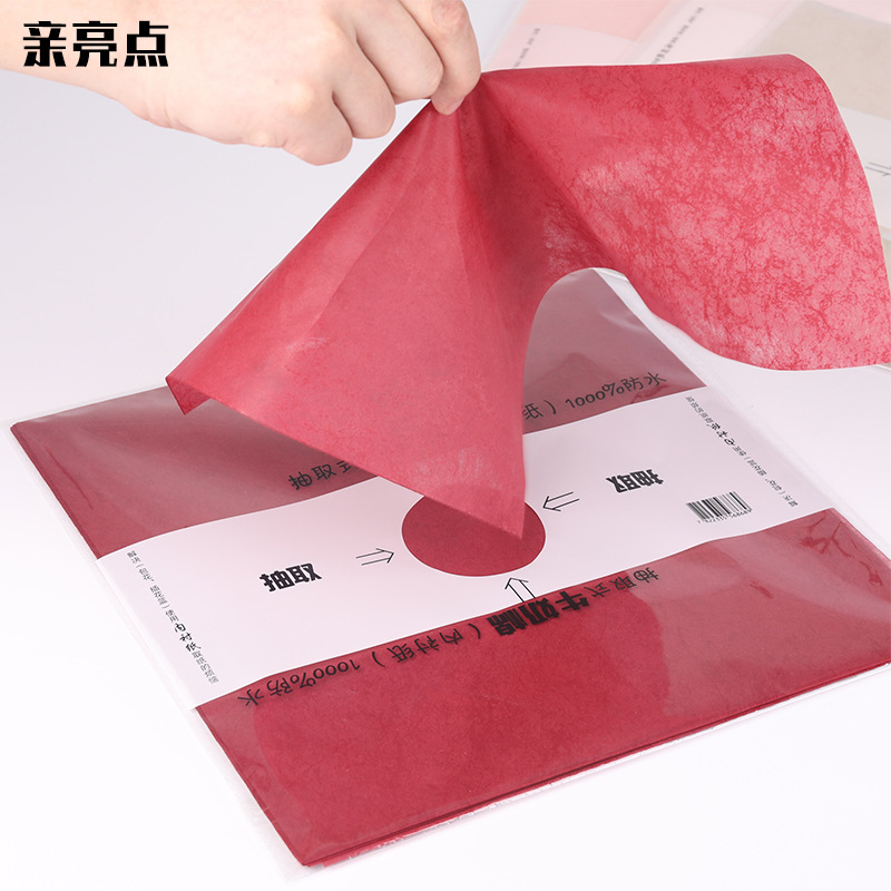 Factory wholesale florist floral packaging material bouquet liner paper waterproof removable milk cotton flower wrap floral paper