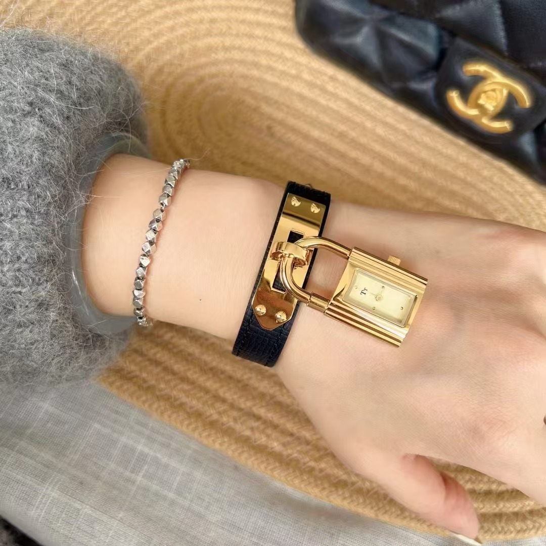 Picture of Tt Lock Dial Watch Women's Fashion Stylish 2025 New Style Accessible Luxury Niche Elegant Women's Watch Wholesale