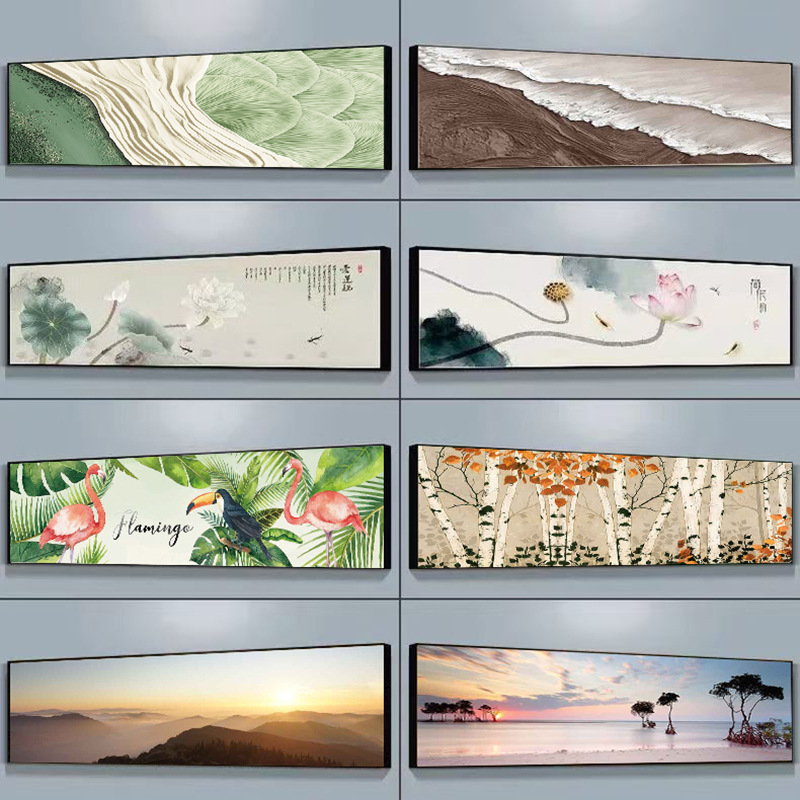 Picture of New Modern Minimalist Abstract Decorative Painting Hotel Guesthouse Light Luxury Mural Bedroom Bedside Hanging Painting Factory