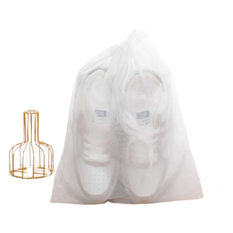 Ready-Made Non-Woven Drawstring Pocket Large-Capacity Shoe Bag Dust-Proof Storage Bag